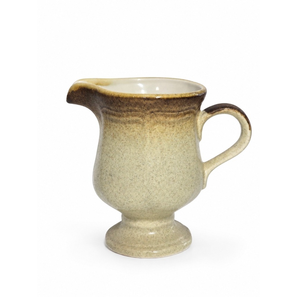 Mikasa Whole Wheat Creamer Server Stoneware E8000‎ Made in Japan Vintage